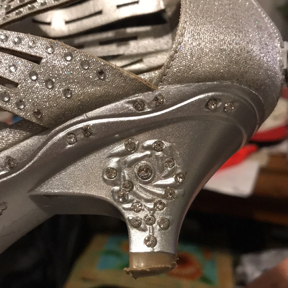 Little Girls Rhinestone Sandals - Picture 7 of 7